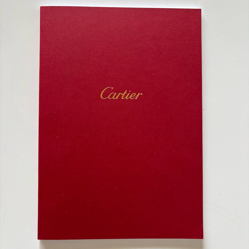 Cartier Classic Red Diary Notebook